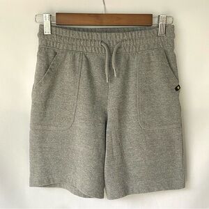 Wonder Nation Boys Gray Pull On Shorts Elastic Waist Drawstring Size L (10-12)